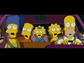 Simpsons movie [HD 1080p] (2007) | Escape from angry mobs scene movie clip