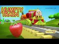 Humpty the fruit train | Humpty the train Goes on a Ride with his Fruit Friends | Kiddiestv Hindi