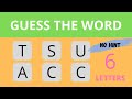 Guess the Jumbled Word | No Hint | Part 3