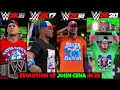 JOHN CENA EVOLUTION IN WWE 2K GAMES | WWE 2K15 - 2K20 || WWE 2K EVOLUTION |