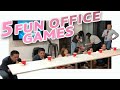 5 FUN PARTY GAMES AT WORK • Part 4 🎲 | Minute To Win It Style
