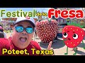 Poteet Strawberry Festival - El Festival de Fresas Más Grande de Texas