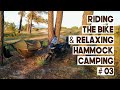 Riding the Bike & Relaxing: Epic Motorcycle Hammock Camping Adventure