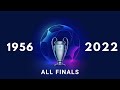 European Cup & Champions League All Finals🏆 (1956-2022) UPDATED