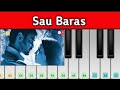 Sau Baras | Haunted 3D | Easy Piano Tutorial