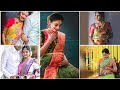 Seemantham photoshoot ideas and saree styling with baby bump pics||Explore Fashion