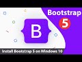 How to Install Bootstrap 5 on Windows 10