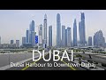 4K Dubai Skyscraper Drive | Dubai Harbour - Sheik Zayed Rd - Downtown Dubai - Ibn Battuta Mall