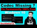 0xc00d5212 error windows 10 | this item was encoded in a format that's not supported 0xc00d5212
