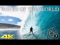🔴4K (ASMR) 24/7 Waves Of The World - Tahiti And Hawaii -  With Relaxing Music☑️