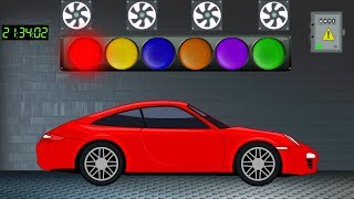 LEARN COLORS for Children with Cars Movie - Learning Colors Videos for Kids