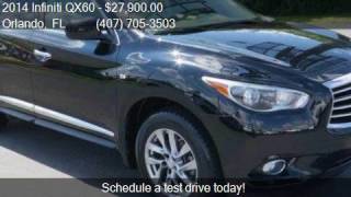 2014 Infiniti QX60 Base AWD 4dr SUV for sale in Orlando, FL