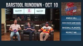 10-10-17 Barstool Rundown