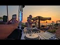 Sunset from Rockpool W GOA Saxophonist Syntheticsax & Dj Ayush Avo (Live Set Improvisation Melodic)