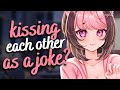 kissing your best friend as a "joke" 💋 (F4A) [but maybe its not a joke] [flirty] [asmr roleplay]