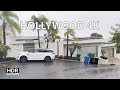 Rainy Hollywood Hills - Scenic Drive 4K HDR - Los Angeles USA