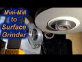How to use a Mill as a Surface Grinder (precision for cnc building punks)