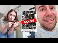Selling my Husband's $20,000 Sneaker Collection PRANK! HE CRIED!