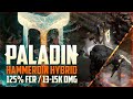 Diablo 2:Resurrected Hammerdin Hybrid! 125% FCR *13,000-15,000 damage*