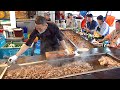 돼지부속 Only $7 all you can eat?! Amazing Grilled Pig Intestines Unlimited Refills - Korean street food
