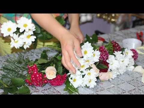 Букет на стол мастер-класс видео Букет на стол мастер-класс видео