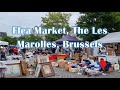 Flea Market, The Les Marolles neighbourhood, Brussels - Walking Around