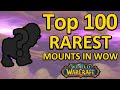 The Top 100 Rarest WoW Mounts Of All Time