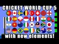 Cricket World Cup Marble Race 5 \ Marble Race King