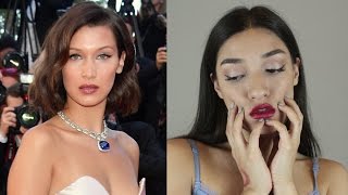 BELLA HADID İLHAMLI MAKYAJ | Saçlarımı Boyattım! Ne İş Yapıyorum? Soru-Cevap