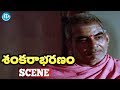 Sankarabharanam Movie Scenes - Shankara Sastry Gives Information About Music || J.V. Somayajulu