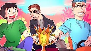 Mario Kart 8 Deluxe Funny Moments: Terroriser vs Daithi vs Mini vs Aindreas (LAN 150cc Grand Prix)