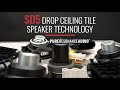 Drop Ceiling Tile Speaker System Array Technical Features Overview Of The Pure Resonance Audio SD5