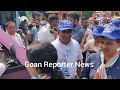 Goan Reporter: India alliances campaign in Assolna market along opposition leader, Velim MLA &others