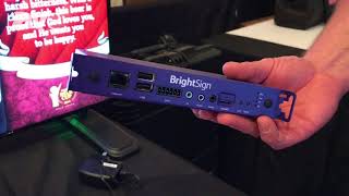E4 AV Tour: BrightSign Features the LS, HD and XT Digital Signage Media Players, Plus New OPS Playe