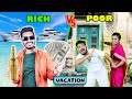 Rich Vs Poor Summer Vacations || Funny Video || Hungry Birds