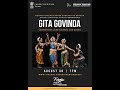 Gita Govinda  - Odissi Performance by Menaka Thakkar Dance company