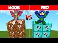 NOOB vs PRO: LUCKY BLOCK TOWER CHALLENGE in Minecraft Hindi 😱