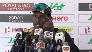 1st ODI Pre Match Press Conference with Angelo Mathews - Zimbabwe vs Sri Lanka