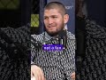 KHABIB, what's the COOLEST GIFT you got?