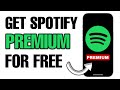 How to Get Spotify Premium for FREE on IOS (UPDATED METHOD 2024)