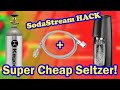 Never Pay to make Seltzer water again! (in the long run) Sodamod Sodastream