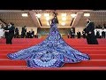 Aishwarya Rai Bachchan In Michael Cinco At Cannes 2018 Red Carpet On Her Day 1
