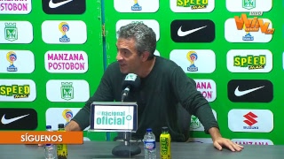 ¡Habla Juan Manuel Lillo luego de la victoria de Nacional sobre Alianza Petrolera!