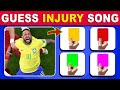 Guess INJURY SONG,Can You Guess Football Players by their Songs and Injuries? | Ronaldo, Messi