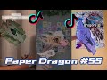 Dragon Puppet Crafts - Paper Dragon TikTok Compilation #55