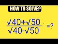 Can you solve this?| A nice math exponent simplification #math #exponent