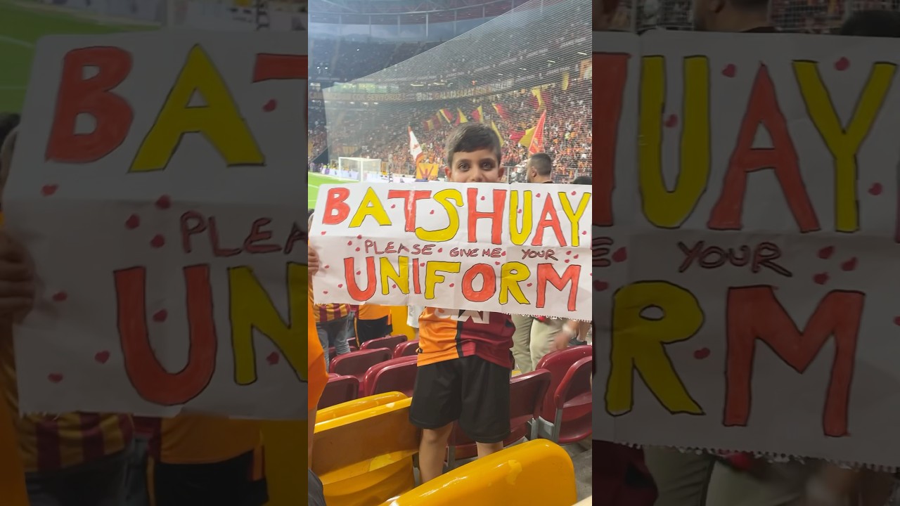 Galatasaray Batshuayı için Pankart hazırladık  😅 #galatasaray #gs #maç #batshuayi