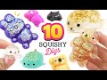10 Satisfying Squishies I Made Using Leftovers! #diy #fidgettoys