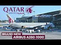 QATAR AIRWAYS BRAND NEW AIRBUS A350-1000 (ECONOMY) | Doha - Madrid