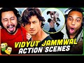 VIDYUT JAMMWAL Action Scenes REACTION w/ @fikshunthesamurai | Commando 3 & Commando 2